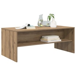 Table basse Chêne artisanal 100 x 50 x 40 cm Bois d'ingénierie 629701629701