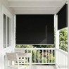 Store roulant extérieur protection UV Noir 105 x 230 cm (L x H) 629704629704