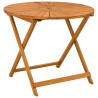 Table de jardin pliante Naturel Ø90 x 75 cm 629706629706