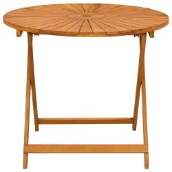 Table de jardin pliante Naturel Ø90 x 75 cm 629706629706