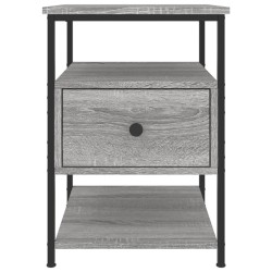 Table de chevet sonoma gris 40x42x56 cm bois d'ingénierie 629707629707