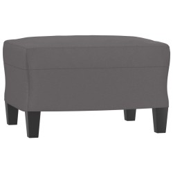 Repose-pied Gris 60x50x41 cm Similicuir 629708629708