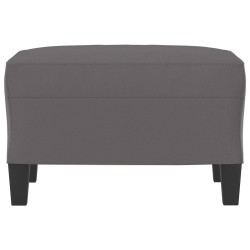 Repose-pied Gris 60x50x41 cm Similicuir 629708629708