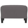 Repose-pied Gris 60x50x41 cm Similicuir 629708629708