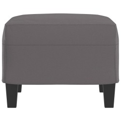 Repose-pied Gris 60x50x41 cm Similicuir 629708629708