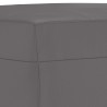 Repose-pied Gris 60x50x41 cm Similicuir 629708629708