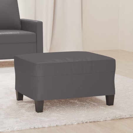 Repose-pied Gris 70x55x41 cm Similicuir 629709629709