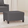 Repose-pied Gris 70x55x41 cm Similicuir 629709629709