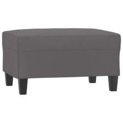 Repose-pied Gris 70x55x41 cm Similicuir 629709629709