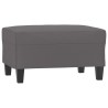 Repose-pied Gris 70x55x41 cm Similicuir 629709629709
