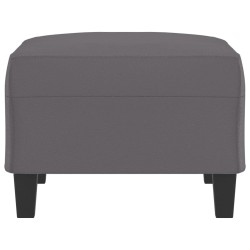 Repose-pied Gris 70x55x41 cm Similicuir 629709629709