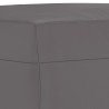 Repose-pied Gris 70x55x41 cm Similicuir 629709629709