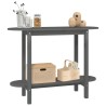 Table console Gris 110x40x80 cm Bois massif de pin 629711629711