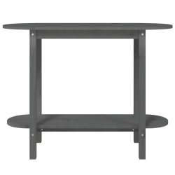 Table console Gris 110x40x80 cm Bois massif de pin 629711629711
