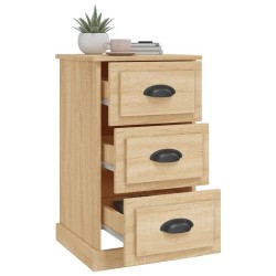 Table de chevet chêne sonoma 39x39x67 cm bois d'ingénierie 629713629713