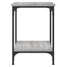 Table basse sonoma gris 40x40x55 cm bois d'ingénierie 629714629714