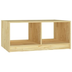 Table basse 75x50x33,5 cm Bois de pin massif 629715629715