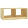 Table basse 75x50x33,5 cm Bois de pin massif 629715629715