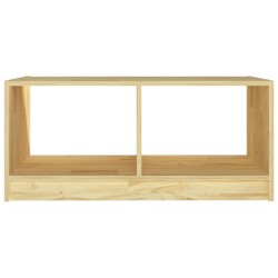 Table basse 75x50x33,5 cm Bois de pin massif 629715629715