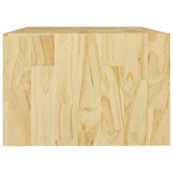 Table basse 75x50x33,5 cm Bois de pin massif 629715629715