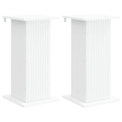 Support de Plante 2 pcs Blanc 30,5 x 30 x 60,5 cm 629719629719