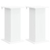 Support de Plante 2 pcs Blanc 30,5 x 30 x 60,5 cm 629719629719