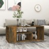 Table basse Chêne fumé 100x50x40 cm Bois d'ingénierie 629721629721