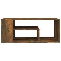 Table basse Chêne fumé 100x50x40 cm Bois d'ingénierie 629721629721