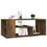 Table basse Chêne fumé 100x50x40 cm Bois d'ingénierie 629721629721