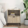 Cabinet de chevet avec tiroir Chêne sonoma 49 x 36 x 61 cm 629729629729