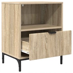 Cabinet de chevet avec tiroir Chêne sonoma 49 x 36 x 61 cm 629729629729