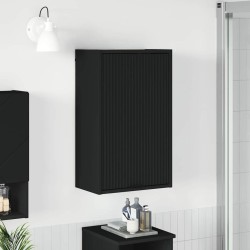 Cabinet de salle de bain Montage mural Noir 39 x 23,5 x 65 cm 629730629730