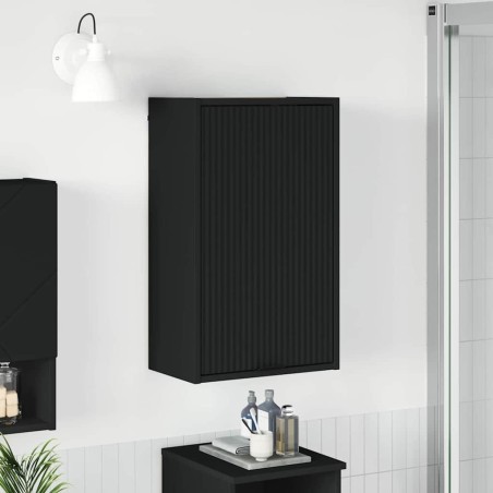 Cabinet de salle de bain Montage mural Noir 39 x 23,5 x 65 cm 629730629730