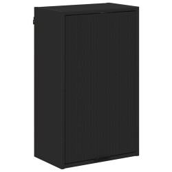 Cabinet de salle de bain Montage mural Noir 39 x 23,5 x 65 cm 629730629730