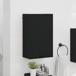 Cabinet de salle de bain Montage mural Noir 39 x 23,5 x 65 cm 629730629730