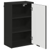 Cabinet de salle de bain Montage mural Noir 39 x 23,5 x 65 cm 629730629730