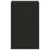 Cabinet de salle de bain Montage mural Noir 39 x 23,5 x 65 cm 629730629730
