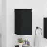 Cabinet de salle de bain Montage mural Noir 30 x 31,5 x 61 cm 629731629731