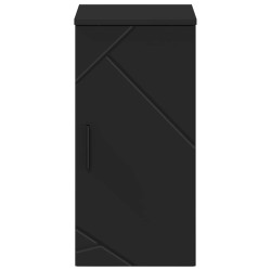Cabinet de salle de bain Montage mural Noir 30 x 31,5 x 61 cm 629731629731
