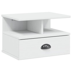 Cabinet de chevet HILL Blanc 40 x 31 x 27 cm Pin massif 629749629749