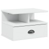 Cabinet de chevet HILL Blanc 40 x 31 x 27 cm Pin massif 629749629749