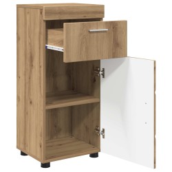 Ensemble d'armoire de salle de bain TULUM Chêne artisanal 629751629751