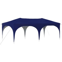 Tente de fête pop-up 575 x 288 x 245 cm Bleu Tissu Oxford 629754629754