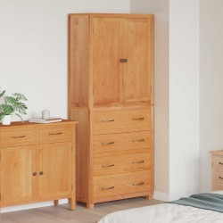 Ensemble de meubles de rangement 2 pc Naturel 80 x 35 x 185 cm 629758629758
