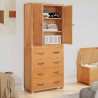 Ensemble de meubles de rangement 2 pc Naturel 80 x 35 x 185 cm 629758629758