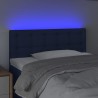 Tête de lit à LED Bleu 100x5x78/88 cm Tissu 629768629768
