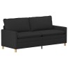 Canapé Noir 196 x 81 x 87,5 cm Tissu 629790629790