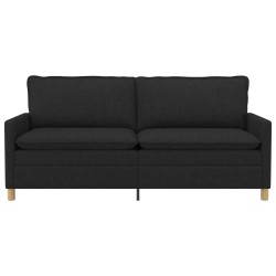 Canapé Noir 196 x 81 x 87,5 cm Tissu 629790629790
