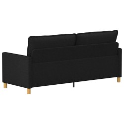 Canapé Noir 196 x 81 x 87,5 cm Tissu 629790629790