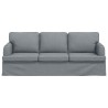Canapé Gris clair 201 x 80 x 85 cm tissu 629796629796